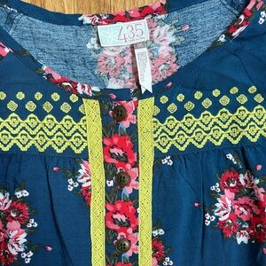 MATILDA JANE 435 FLORAL Girls top Size 16